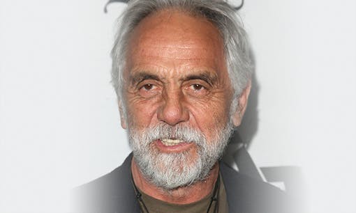 Tommy Chong smiling at event