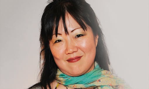 Margaret Cho smiling at event