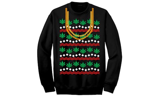 2 Chainz "Weed Ugly Christmas" sweater