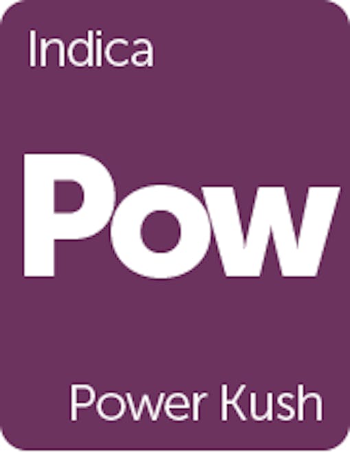 Leafly Power Kush cannabis strain tile