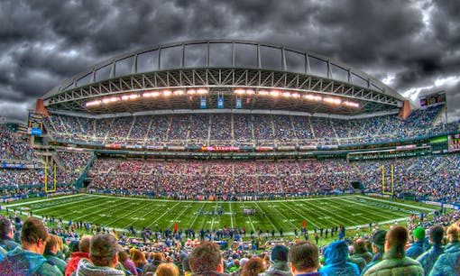Seattle Seahawks NFL game at Century Link Stadium in Seattle, Washingon