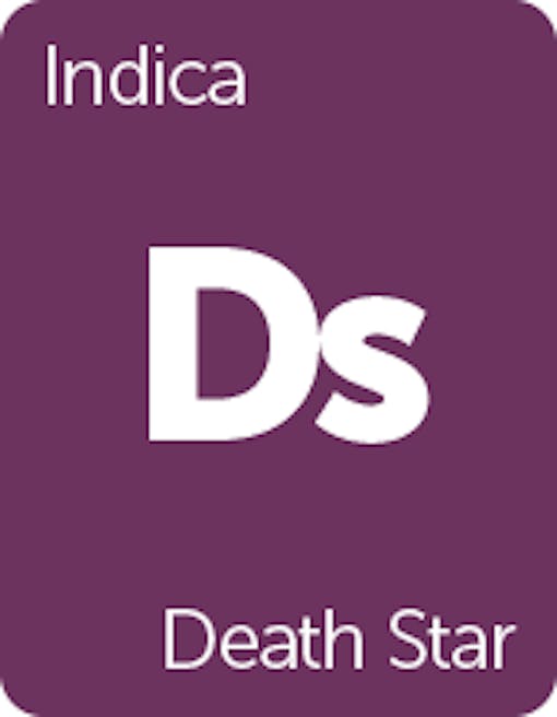 Leafly Death Star cannabis strain tile