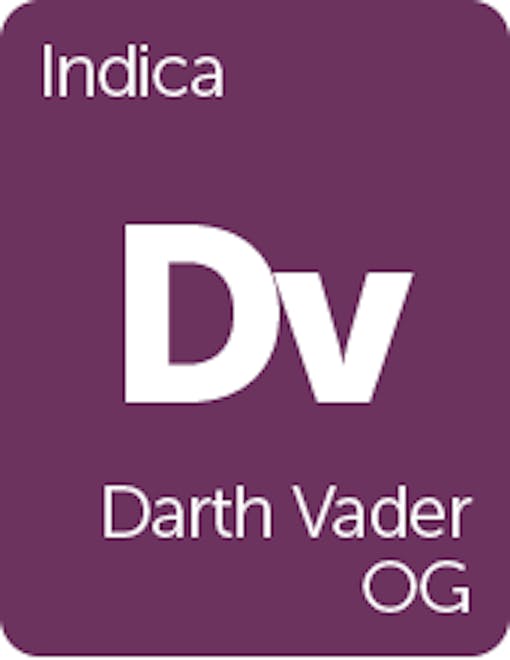 Leafly Darth Vader OG cannabis strain tile
