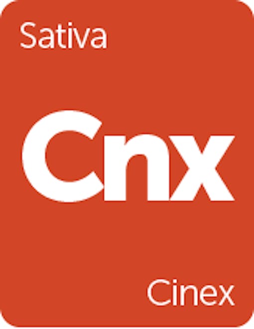Leafly Cinex cannabis strain tile