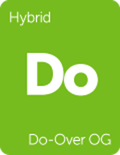 Leafly "Do-Over OG" hybrid cannabis strain tile