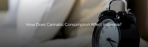 How Does Cannabis Consumption Affect Insomnia?