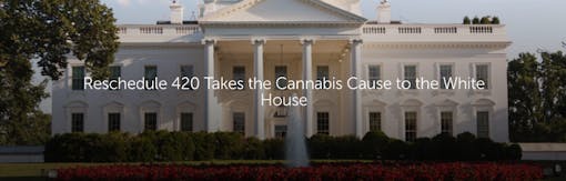 Reschedule 420 Takes the Cannabis Cause to the White House