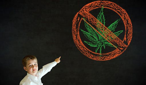 don't market cannabis to minors