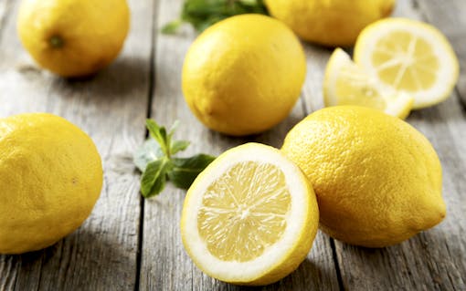 Fresh lemons
