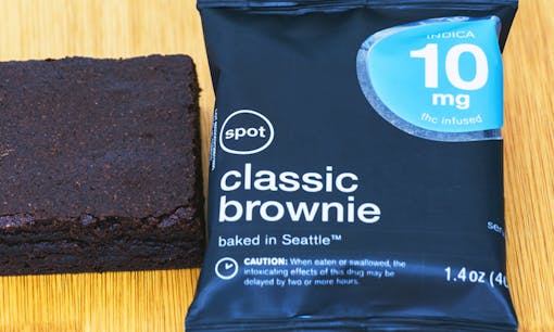 Baked in Seattle cannabis-infused brownie