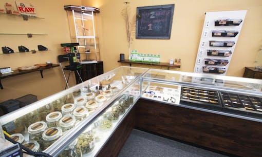 Nectar medical marijuana and recreational cannabis dispensary on NE 122nd Ave in Portland, Oregon