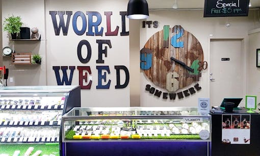 World Of Weed recreational cannabis dispensary in Tacoma, Washington