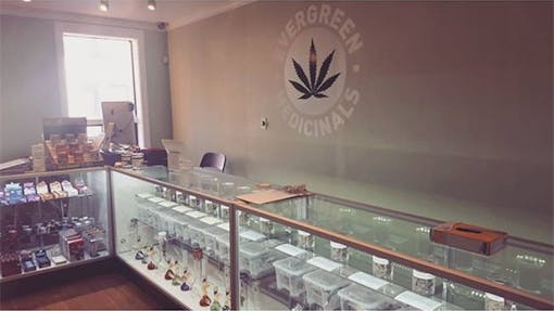 Evergreen Medicinals medical marijuana dispensary in Toronto, Ontario, Canada