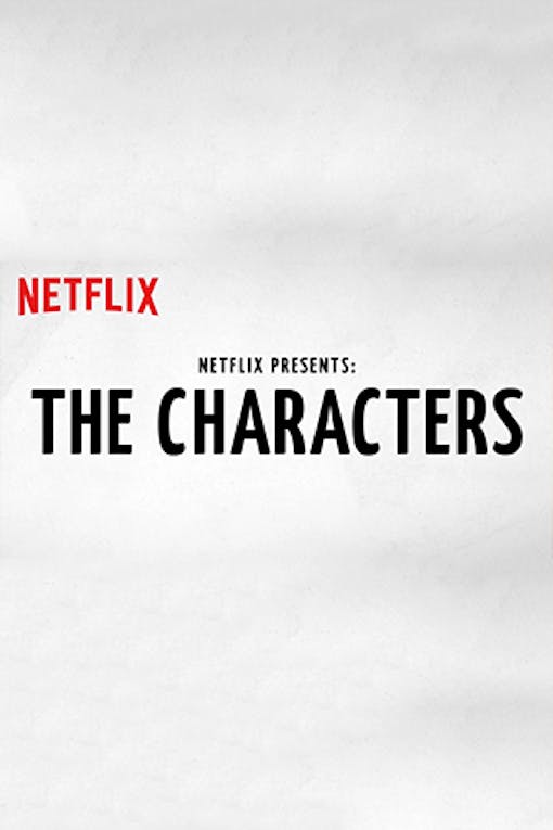 Netflix "The Characters" TV promotion