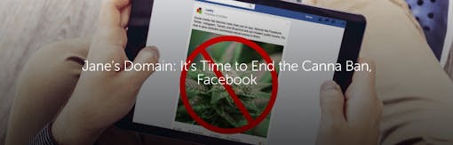 Jane’s Domain: It’s Time to End the Canna Ban, Facebook
