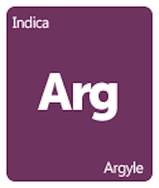 Leafly Argyle cannabis strain tile