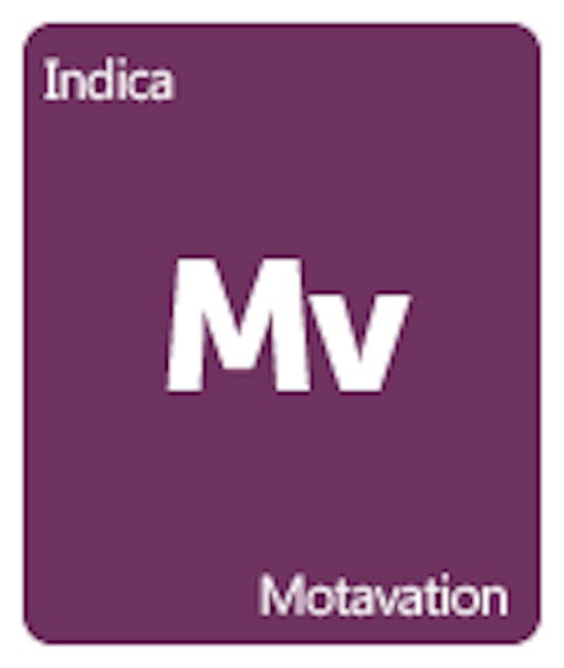 Leafly Motavation cannabis strain tile