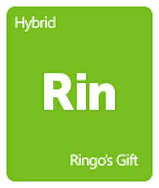 Leafly Ringo's Gift cannabis strain tile
