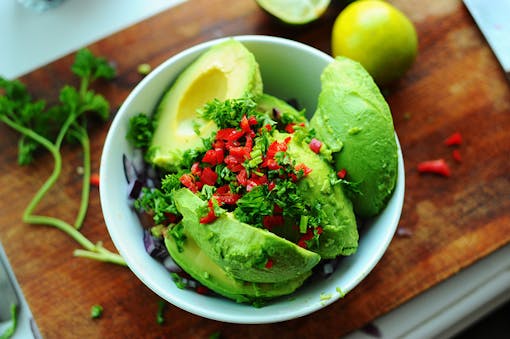 ingredients for guacamole
