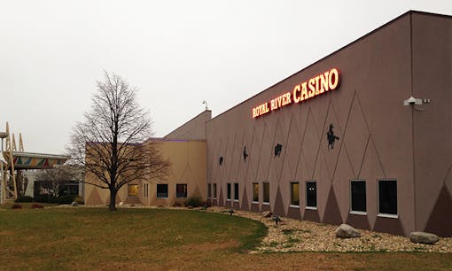 Outside of Royal River Casino in South Dakota