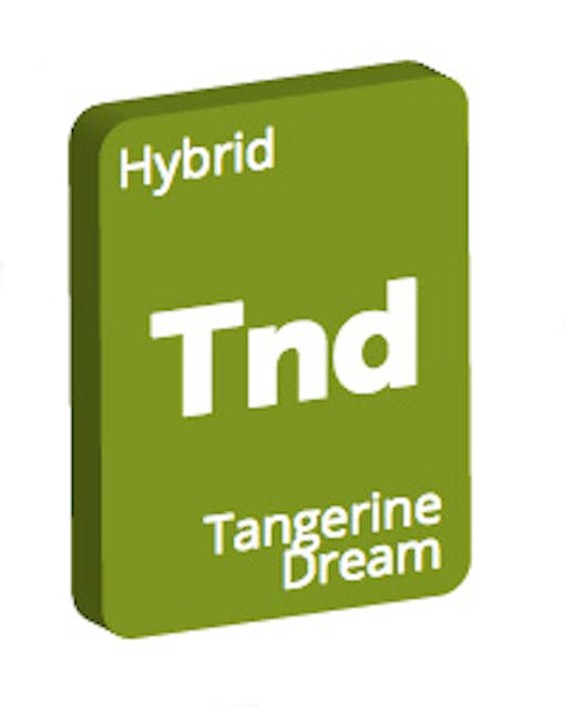 Leafly Tangerine Dream cannabis strain tile