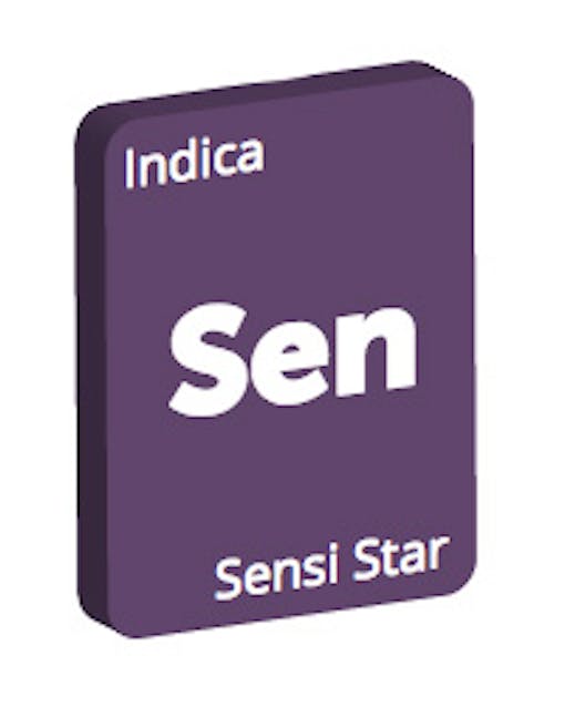 Leafly Sensi Star cannabis strain tile