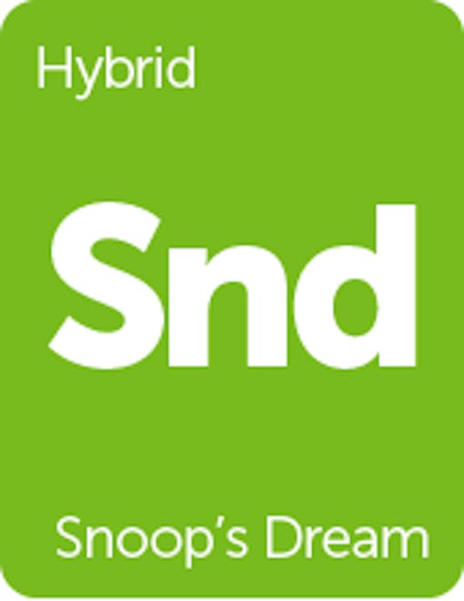 Leafly Snoop's Dream cannabis strain tile