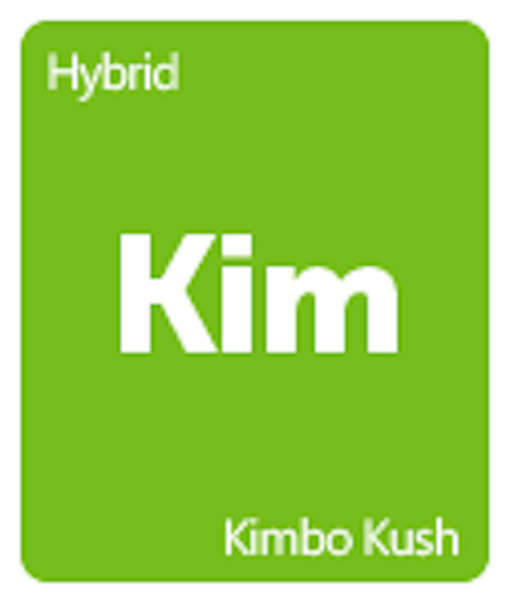 Leafly Kimbo Kush cannabis strain tile