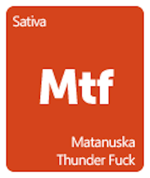 Leafly Matanuska Thunder Fuck cannabis strain tile