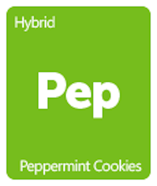 Leafly Peppermint Cookies cannabis strain tile