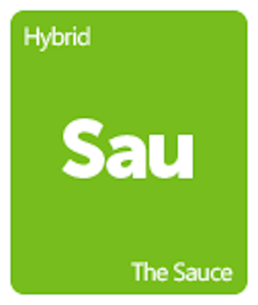 Leafly The Sauce cannabis strain tile