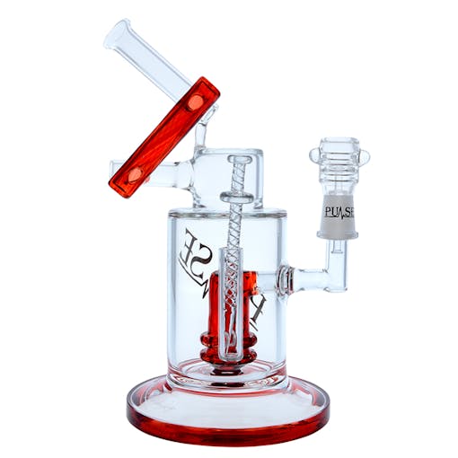Grasscity Pulse Glass Double Showerhead Perc