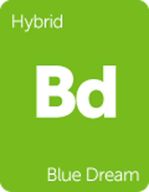 Leafly "Blue Dream" cannabis strain tile