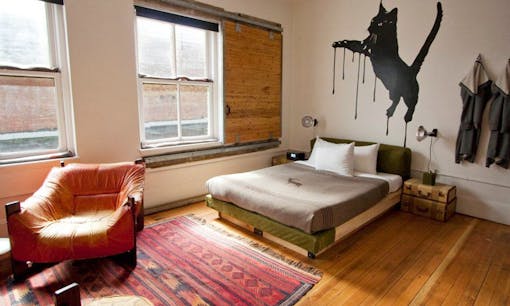 Bedroom in Ace Hotel Portland