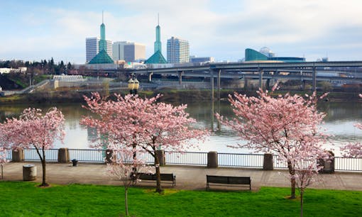 Tom McCall Waterfront Park in Portland, Oregon