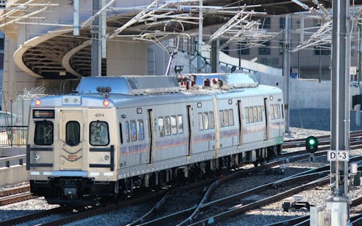 Train to Plane commuter and tourist public transportation in Denver, Colorado
