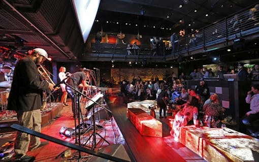 Ophelia's Electric Soapbox historic boudoir-inspired brunch and music club in Denver, Colorado