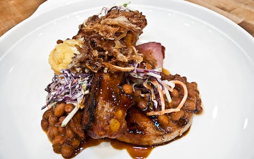 Nose to tail pork butchery dinner at Old Major in Denver, Colorado