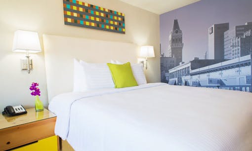 Bedroom at the Inn at Temescal