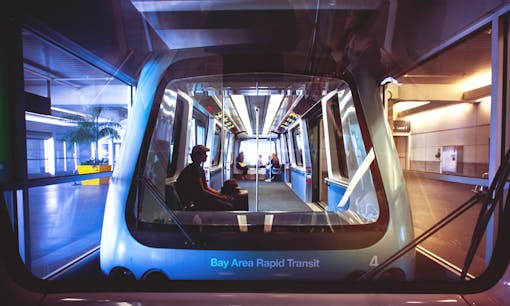 BART (Bay Area Rapid Transit) Train Car