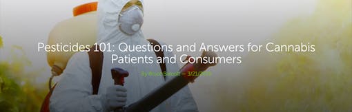 Pesticides 101 Leafly article header image