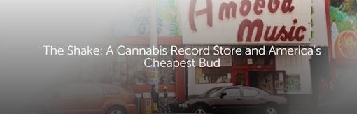 The Shake: A Cannabis Record Store and America's Cheapest Bud