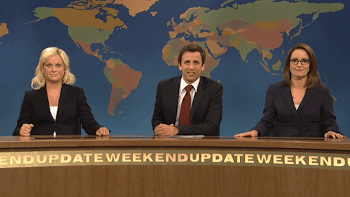 SNL Weekend Update GIF: Really?!