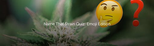 Name That Strain Quiz: Emoji Edition