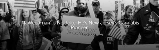 ‘NJWeedman’ is No Joke. He’s New Jersey’s Cannabis Pioneer.
