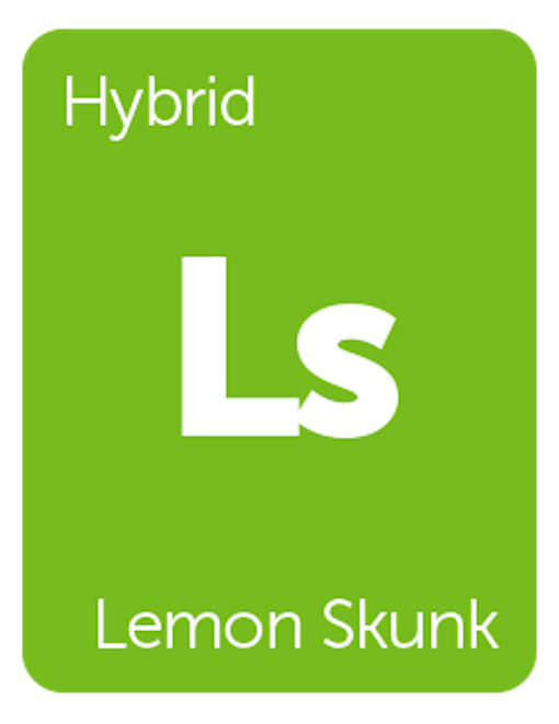 Leafly Lemon Skunk cannabis strain tile