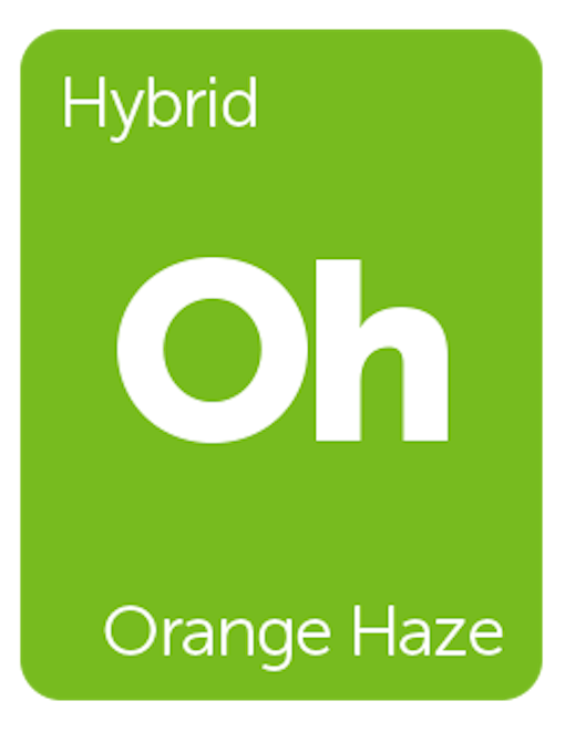 Leafly Orange Haze cannabis strain tile