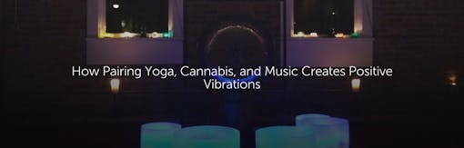 How Pairing Yoga, Cannabis, and Music Creates Positive Vibrations