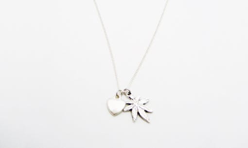 weed valentine's day gifts: cannabis jewelry