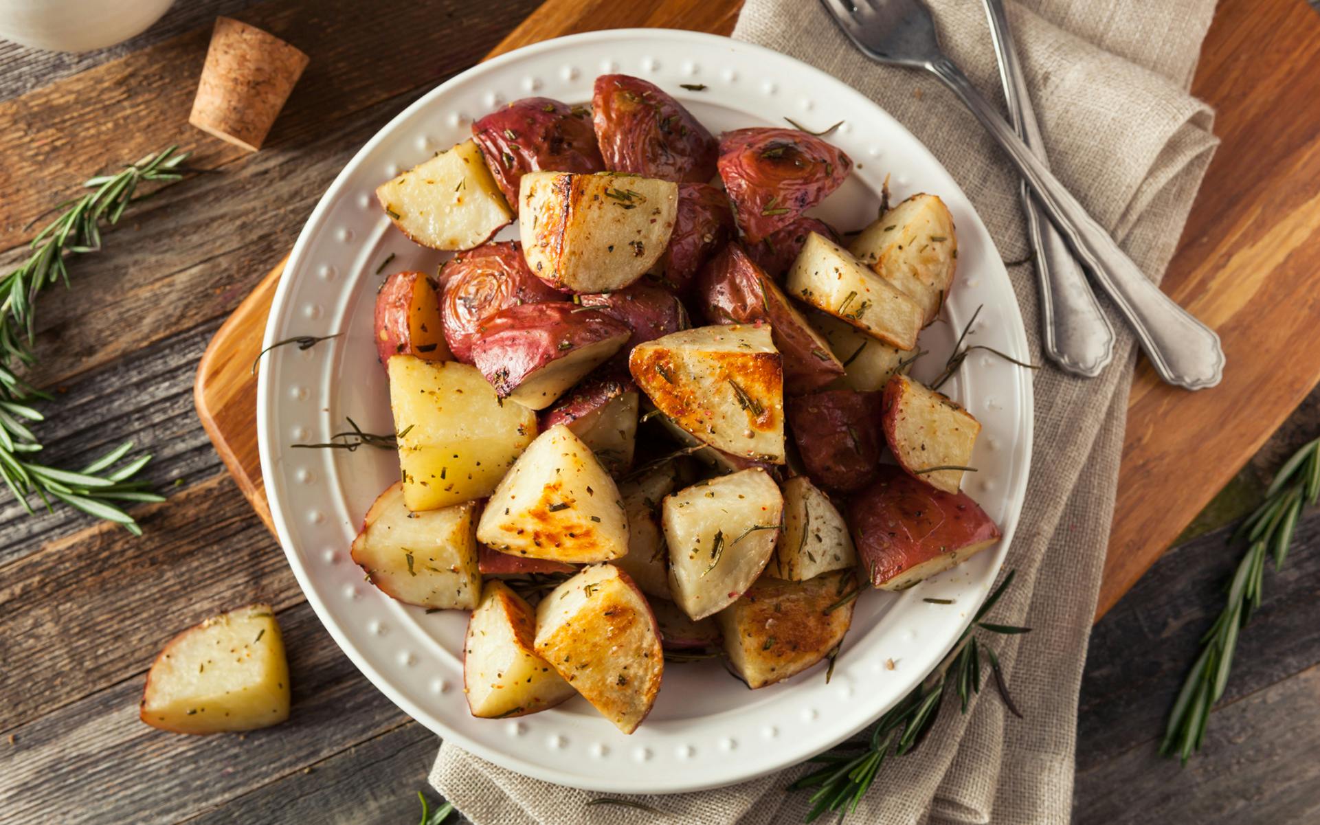 Recipe How to Make CannabisInfused "Herb" Roasted Potatoes Leafly